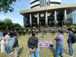 Aksi Demo Depan Kantor KPK, Gempar Laporkan Dugaan Adanya Mafia Proyek di Kabupaten Bogor