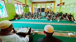 Bina Mental dan Rohani Prajurit, Lanal Banyuwangi Selenggarakan Kuliah Siraman Rohani