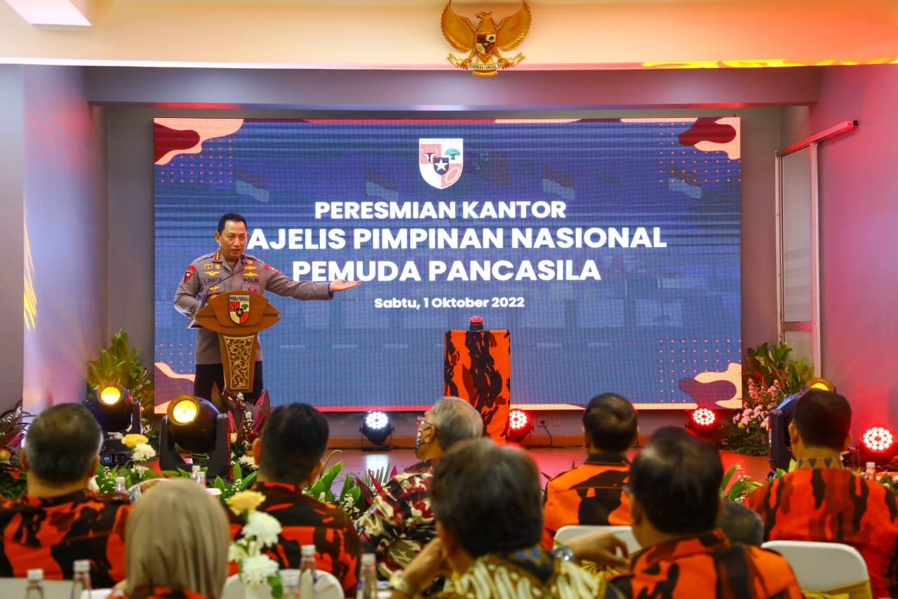 Dihadapan Kader Pemuda Pancasila