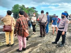 Polsek Kediri Amankan Kunjungan Activity 8 Field Trip Rombongan Delegasi G20 Di Tanah Lot