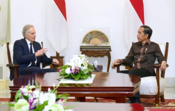 Presiden Jokowi Terima Tony Blair