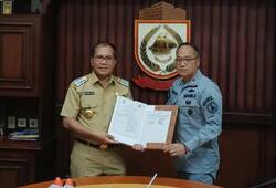 Bakamla RI Jalin Kerjasama dengan Pemkot Makassar Keamanan Laut