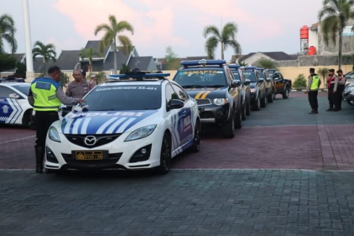 Polres Magetan Gelar Patroli Blue Light Skala Besar