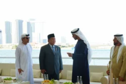 Menhan Prabowo Hadiri Undangan Presiden UEA Mohamed bin Zayed