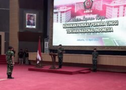 Sebanyak 80 Pati TNI Resmi Sandang Pangkat Baru