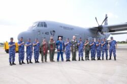 Pesawat C-130J Super Hercules TNI AU Yang Kedua Tiba di Tanah Air