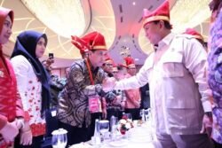 Menhan Prabowo Bicara di Rakernas Apeksi XVI 2023 Makassar, Tegaskan Pentingnya Hilirisasi