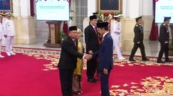 Pelantikan Kabakamla RI di Istana Negara