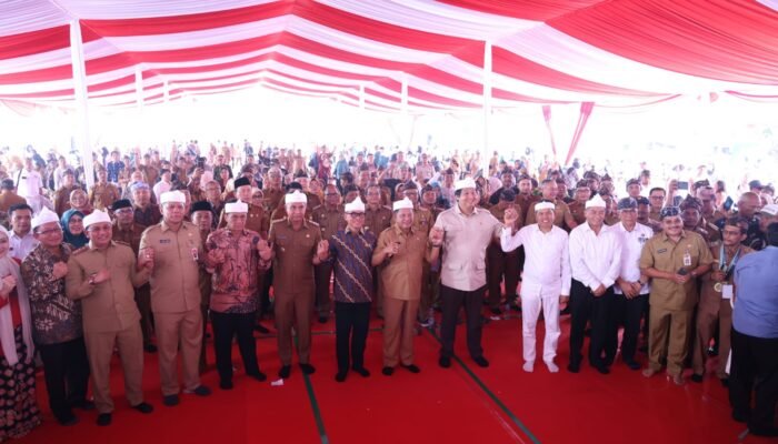 Hari Desa Nasional 2025, Pj Bachril Bakri Hadiri Pencanangan Gema Tandan Desa