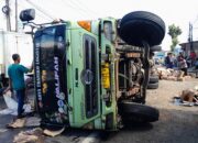 Respon Cepat Polsek Malangbong atasi Laka Lantas di Sukamanah jalur Nasional