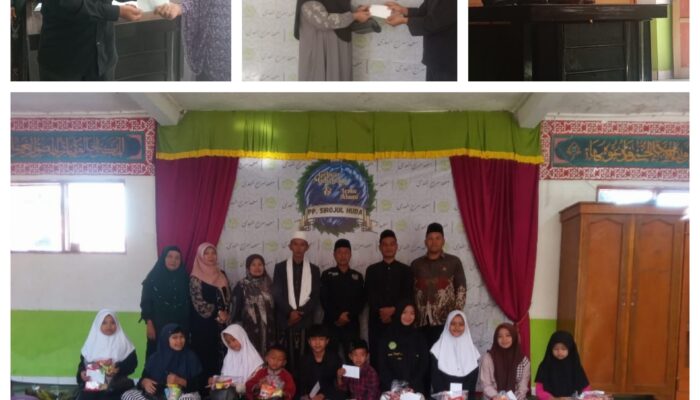 Santunan Anak Yatim dan Lansia di Pondok Pesantren Sirojul Huda